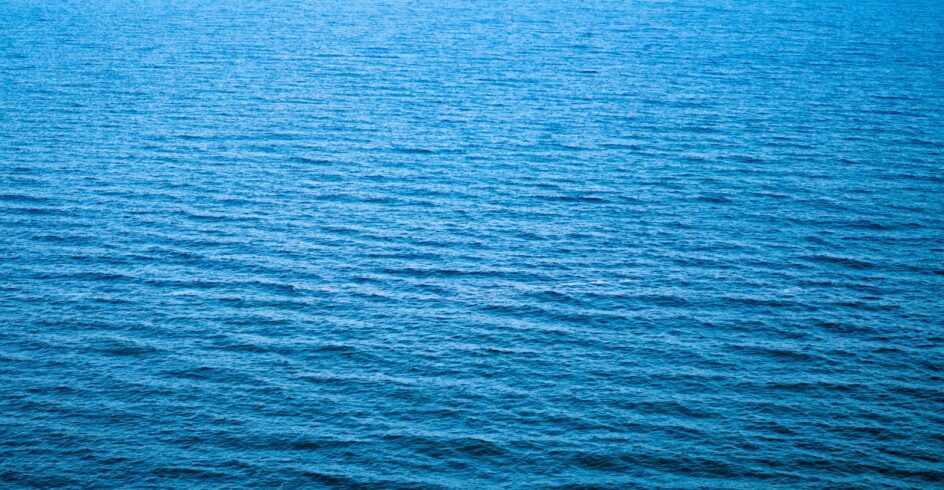 blue calm sea